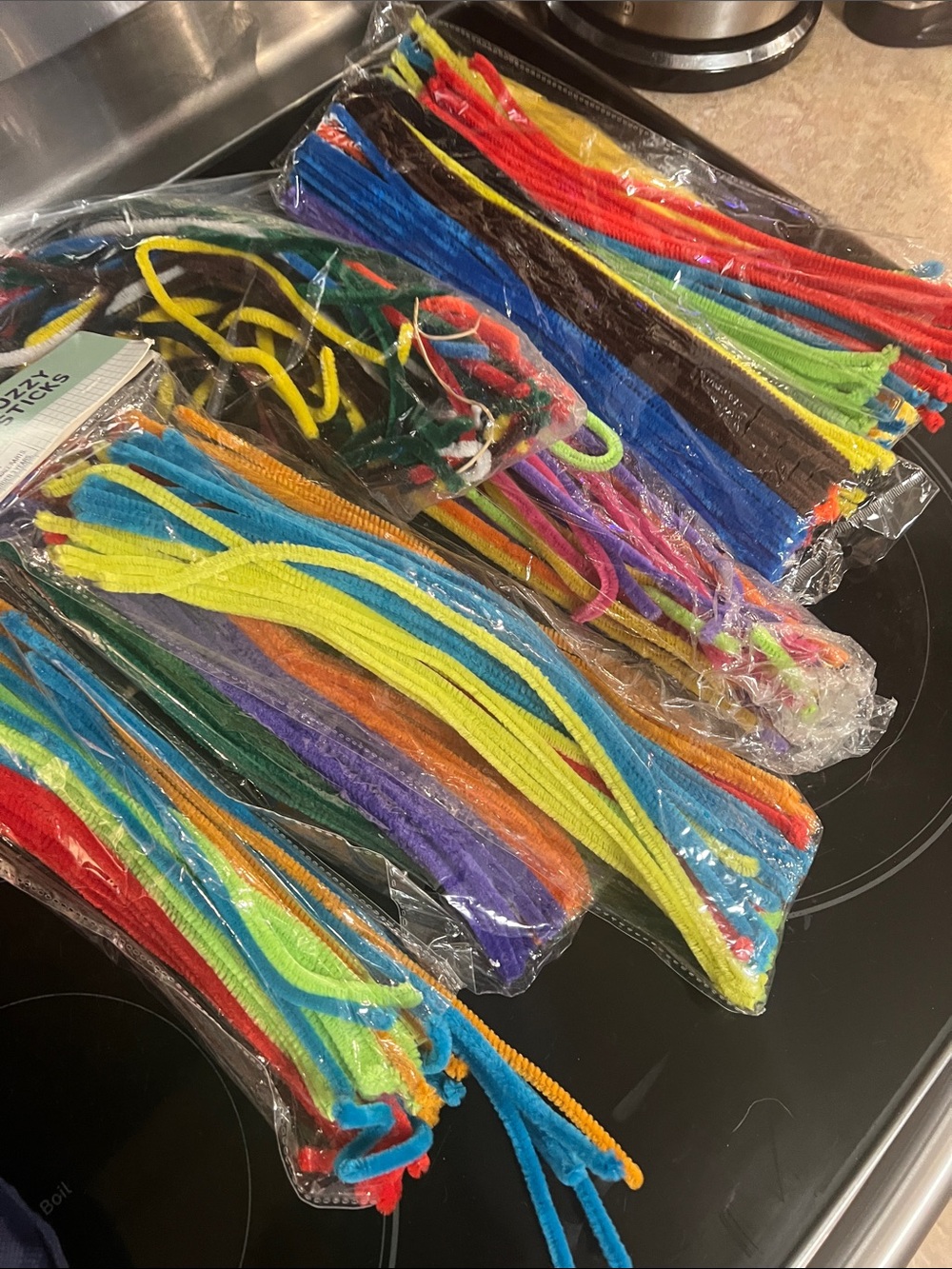 Assorted ColoChenille Stems Multipack
